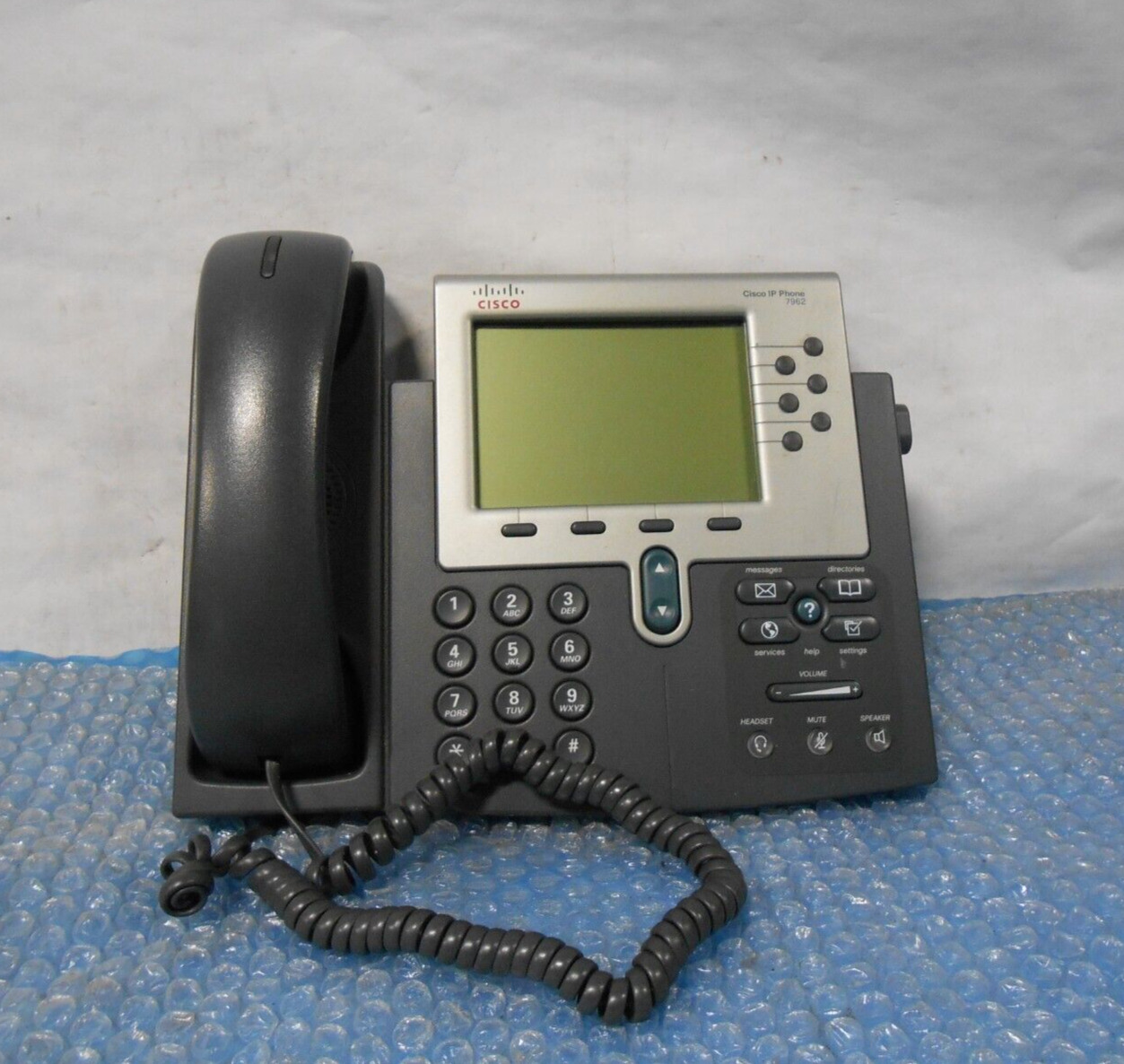 Cisco CP-7962G IP Phone PoE Unified Business Phone WITHOUT STAND