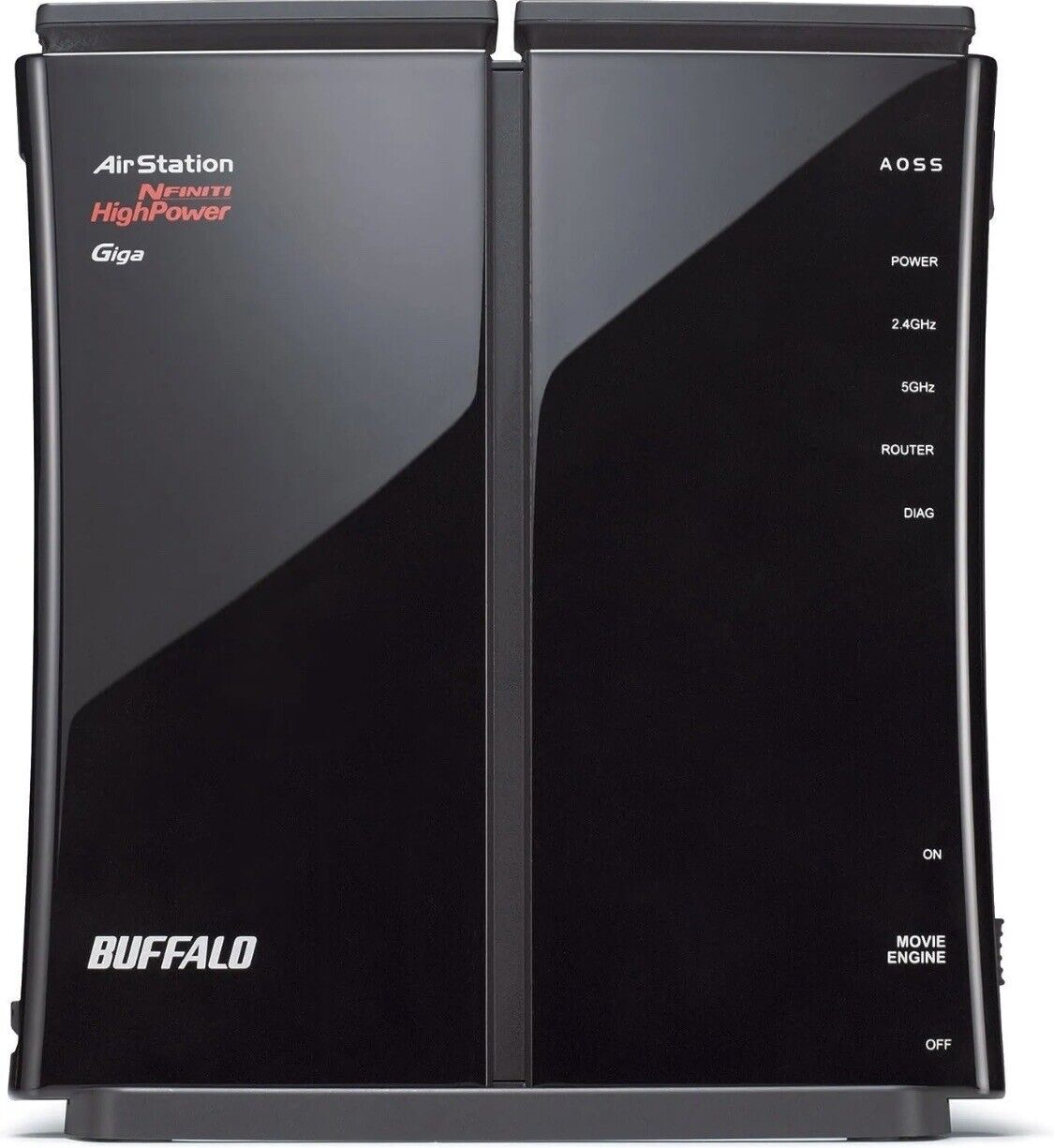 Buffalo AirStation HighPower N600 Gigabit Dual Band Wireless Router (WZR-600DHP)