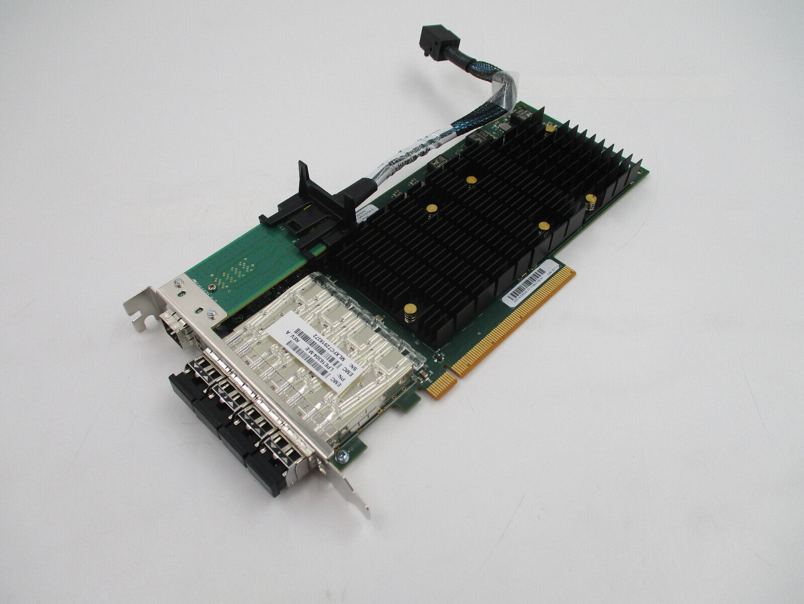 Emulex Quad Port Fiber Channel Card with 4 x SFP Modules EMC PN: LPE16304-M-E