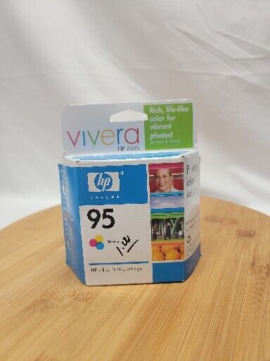 NOS NEW HP 95 (C8766WN) Vivera Tri-Color Ink Cartridge