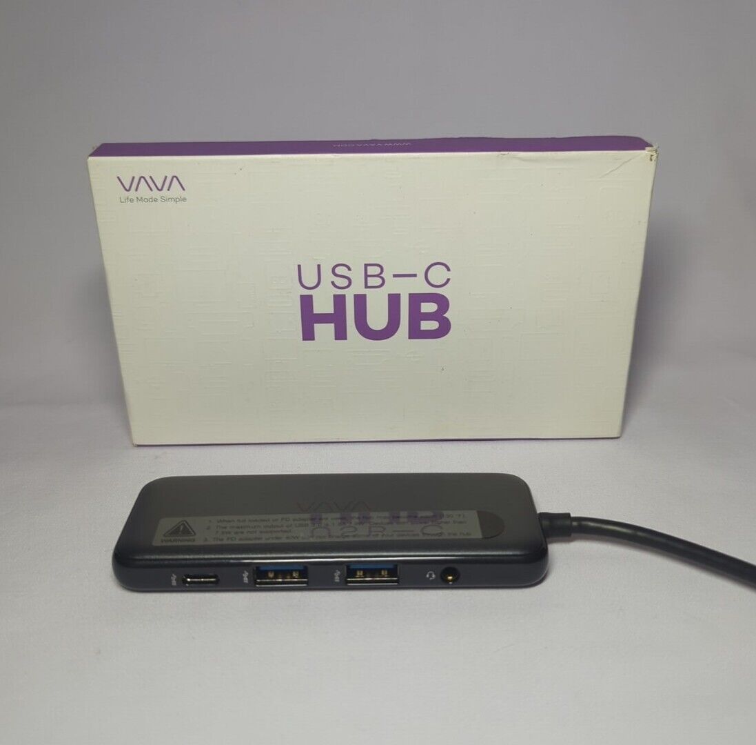 VAVA USB-C 8-in-1 Hub MacBook Air, MacBook Pro, iPad & Type-C Devices VA-UC020