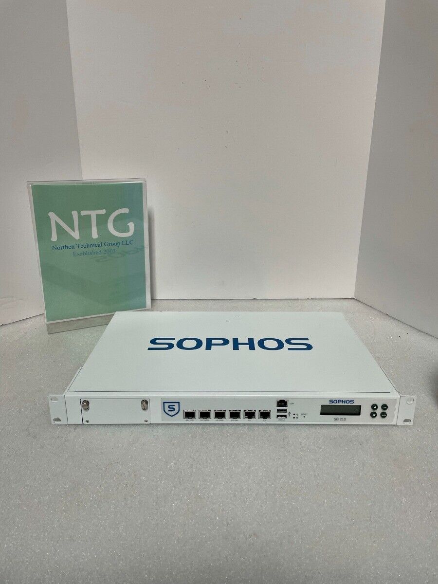 SOPHOS SG 210 Internet Security Appliance White Firewall *