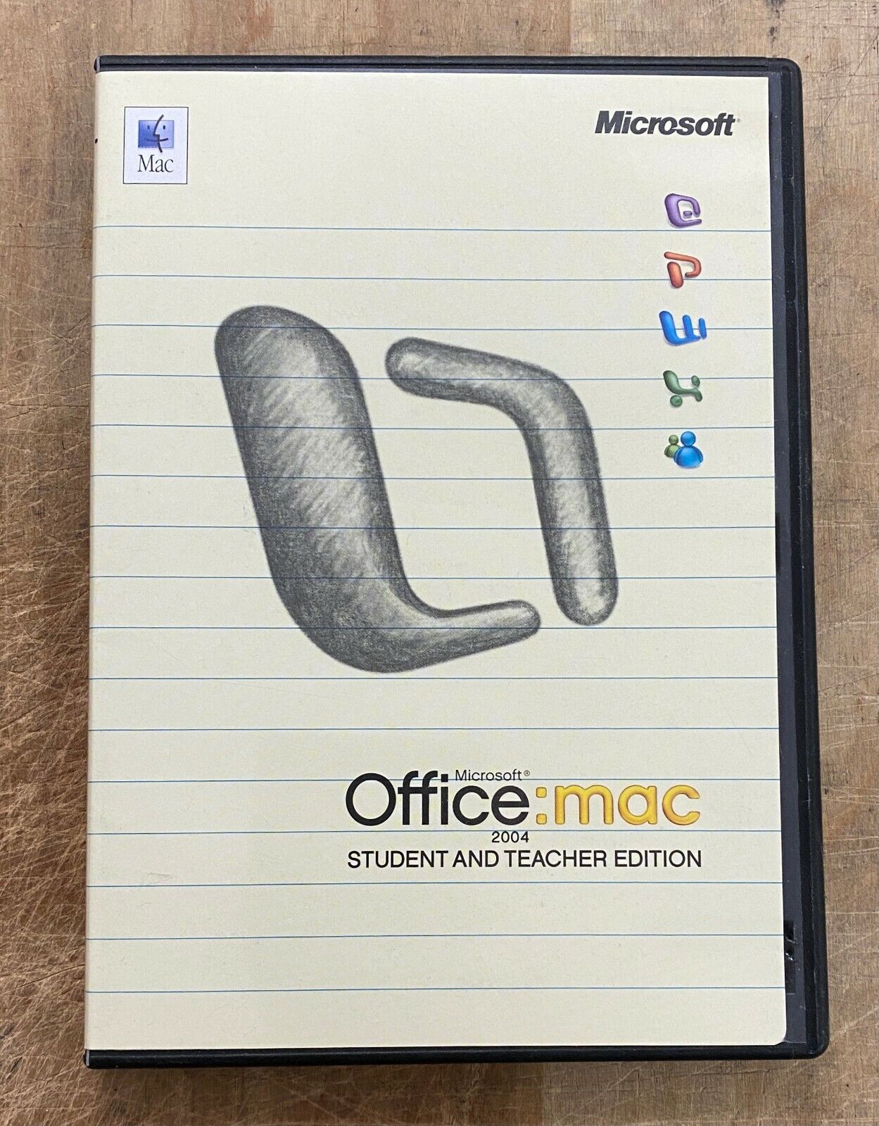 Microsoft Office 2004 Home and Student Edition for Mac w/3 Product Keys