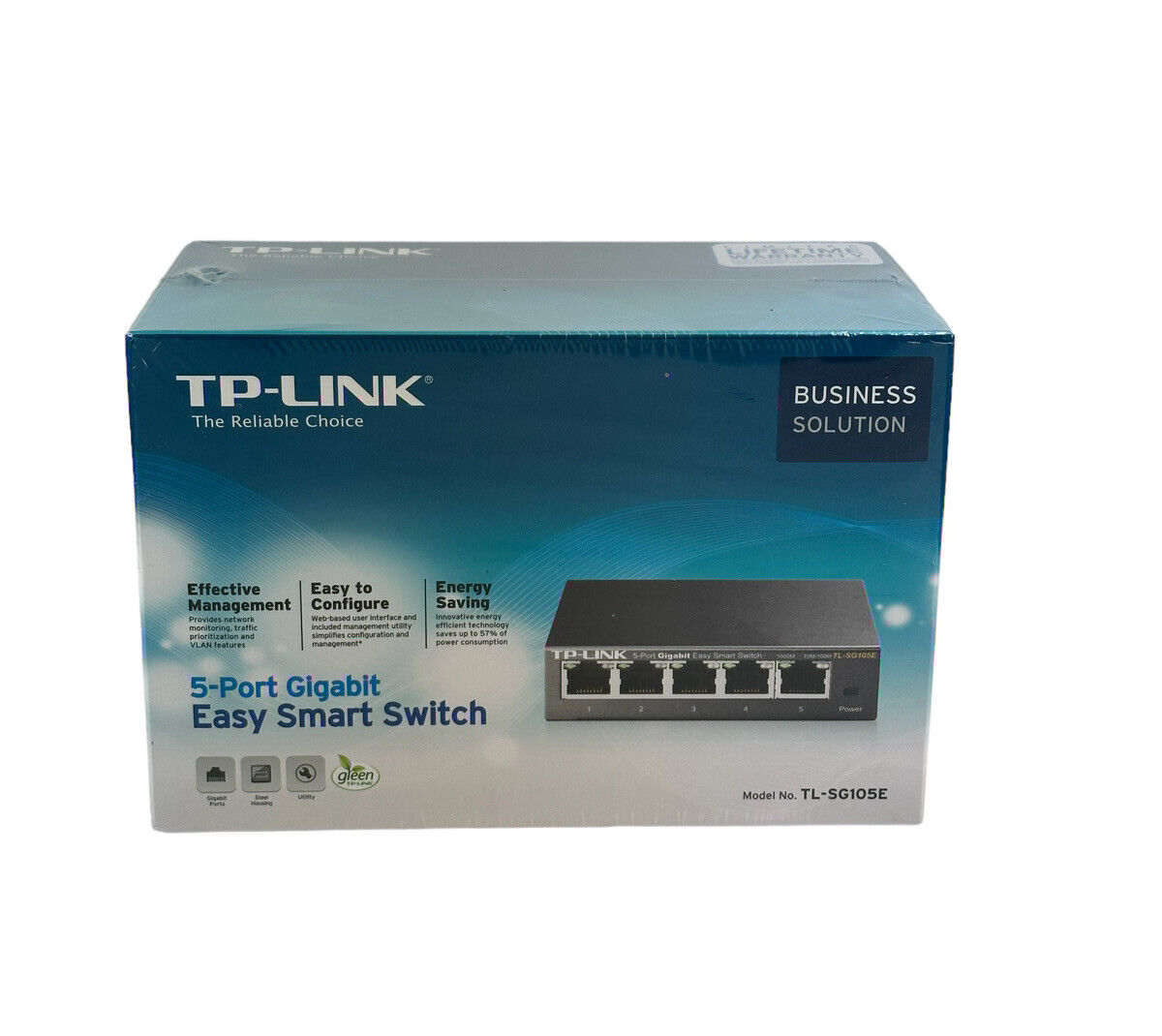 TP-Link TL-SG105E 5-Port 1000Mbps Gigabit Ethernet Easy Smart Switch