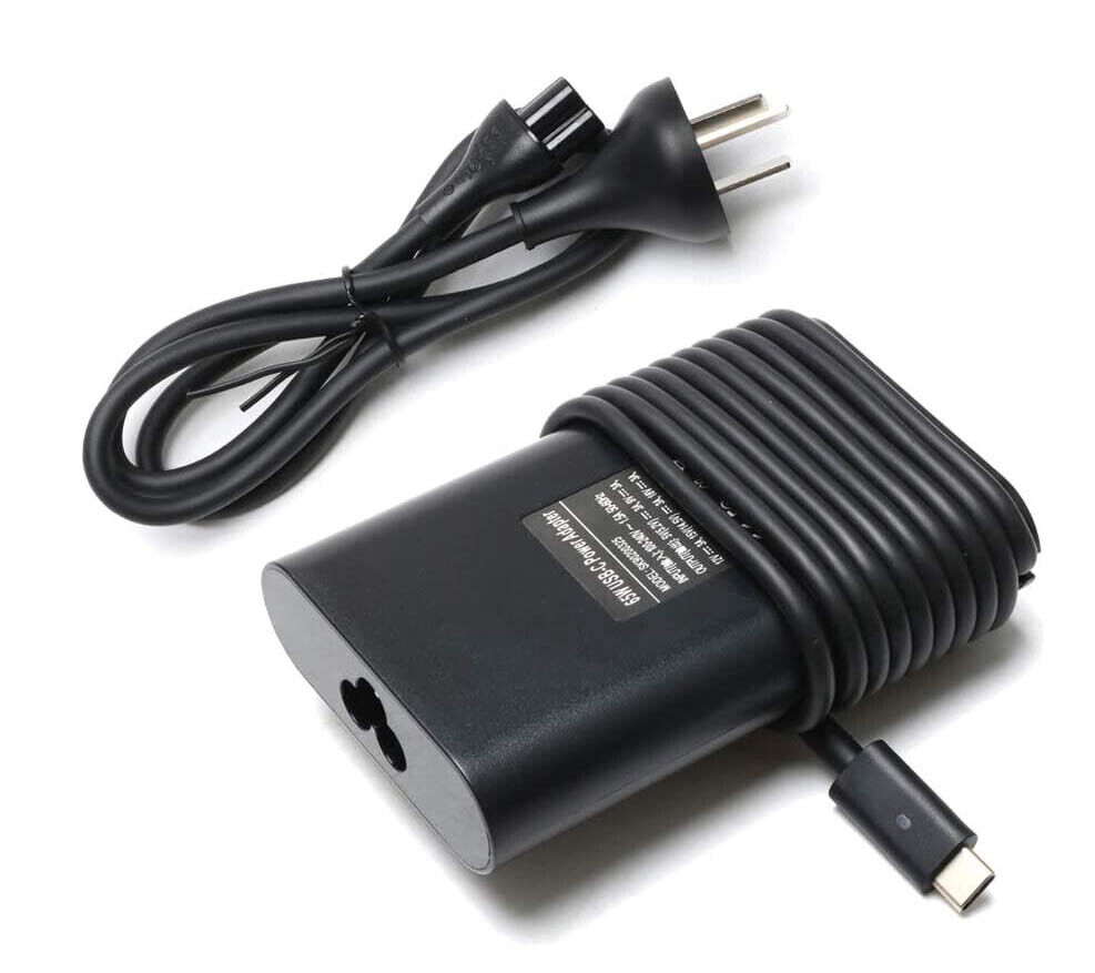 65W Power Adapter Charger for Dell Inspiron 13 7000 (7306) 2-in-1 P125G002 TypeC