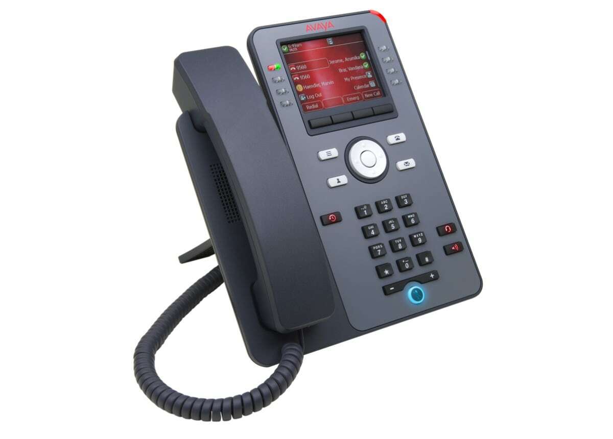 Avaya J179 8 line gigabit VoIP Business Phone black New sealed P/N: 700513569
