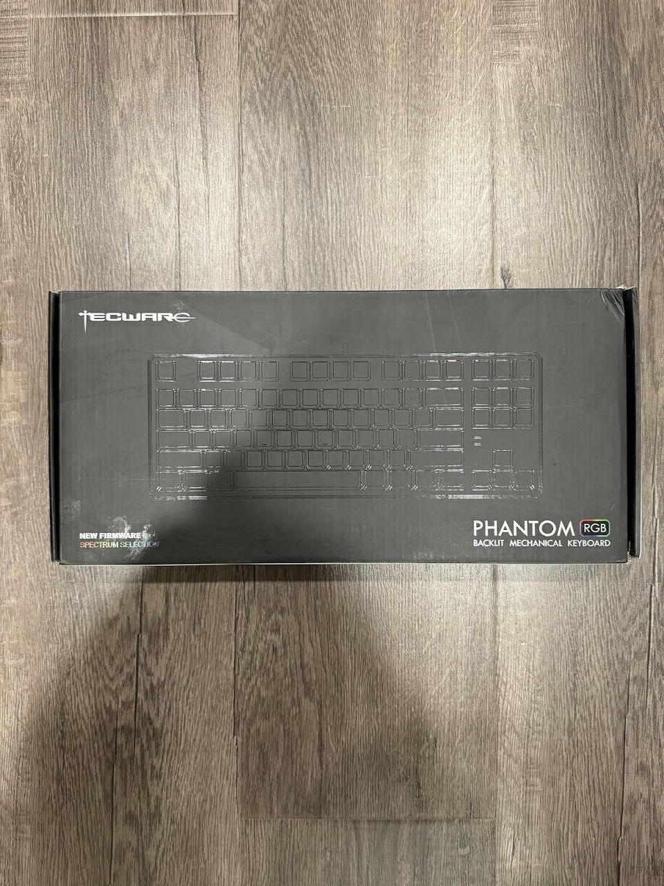 Tecware Phantom (TWKB-P87ZORD) 87 Key Wired Keyboard - Outemu Red - RGB LED -
