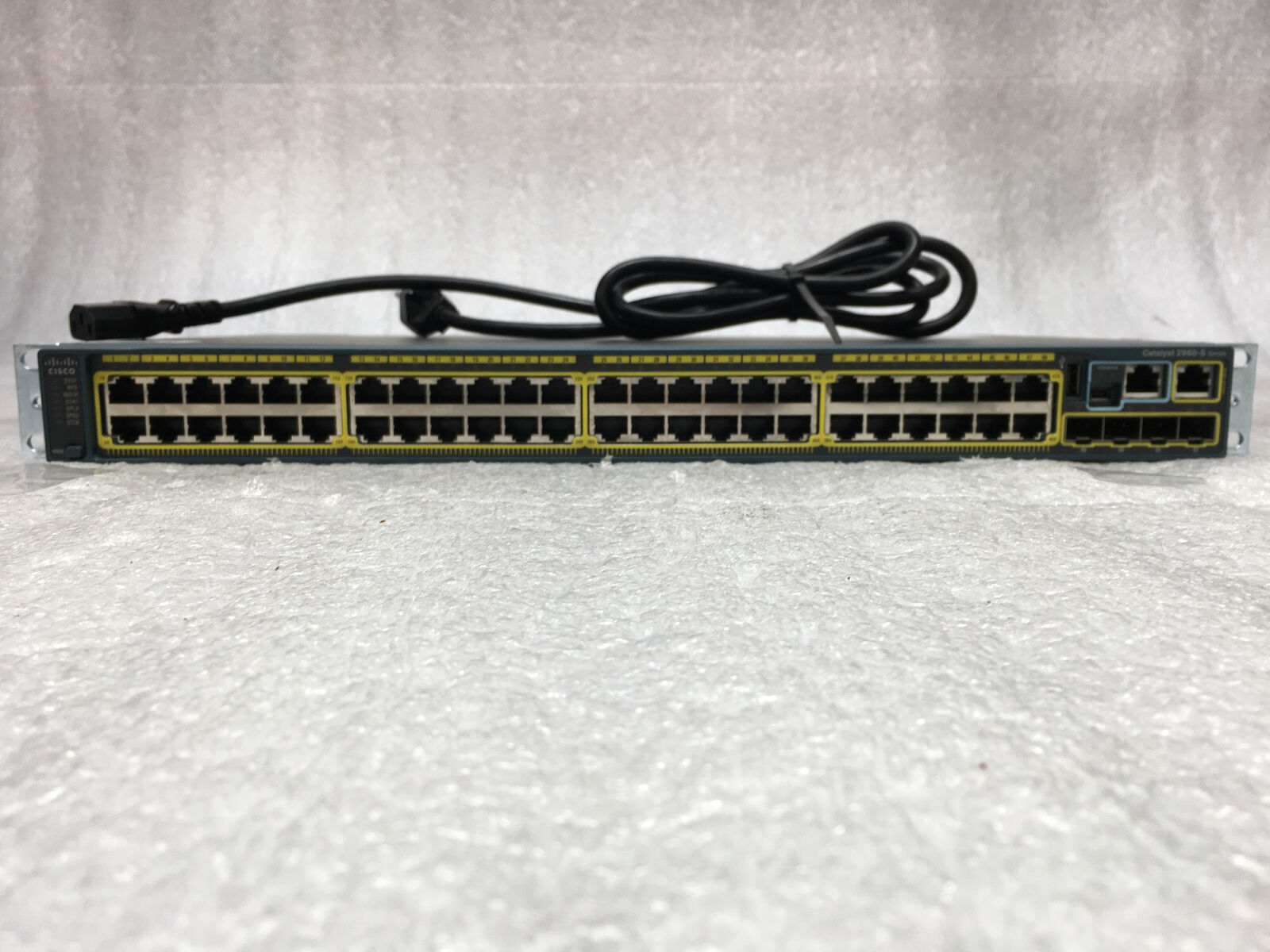 Cisco Catalyst WS-C2960S-48TS-L V05 48 Port Managed Gigabit Ethernet Switch