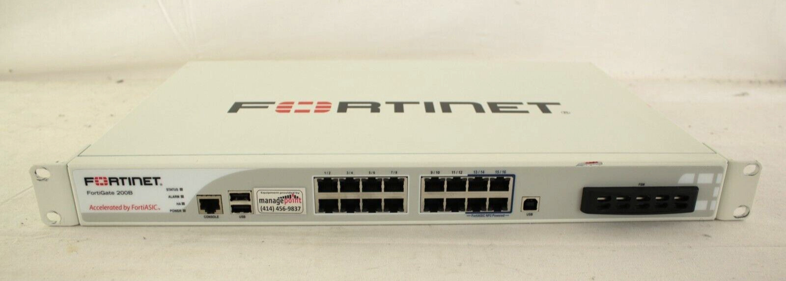 Fortinet FG-200B Fortigate 200B Firewall Network Security Device - Fast Shipping