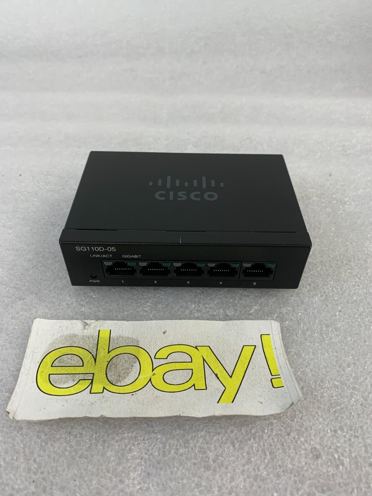 Cisco SG110D-05 5-Port Gigabit Desktop Switch UNIT ONLY 