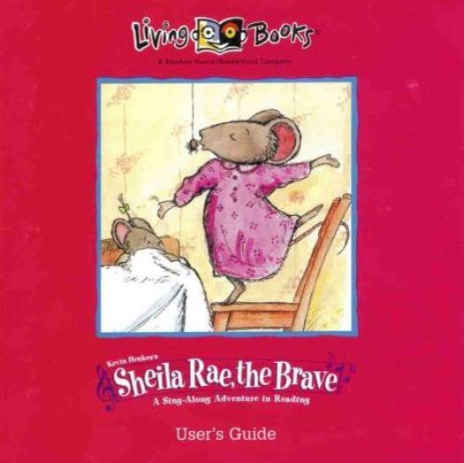 Sheila Rae, the Brave PC CD read book word recognition sing along adventure game