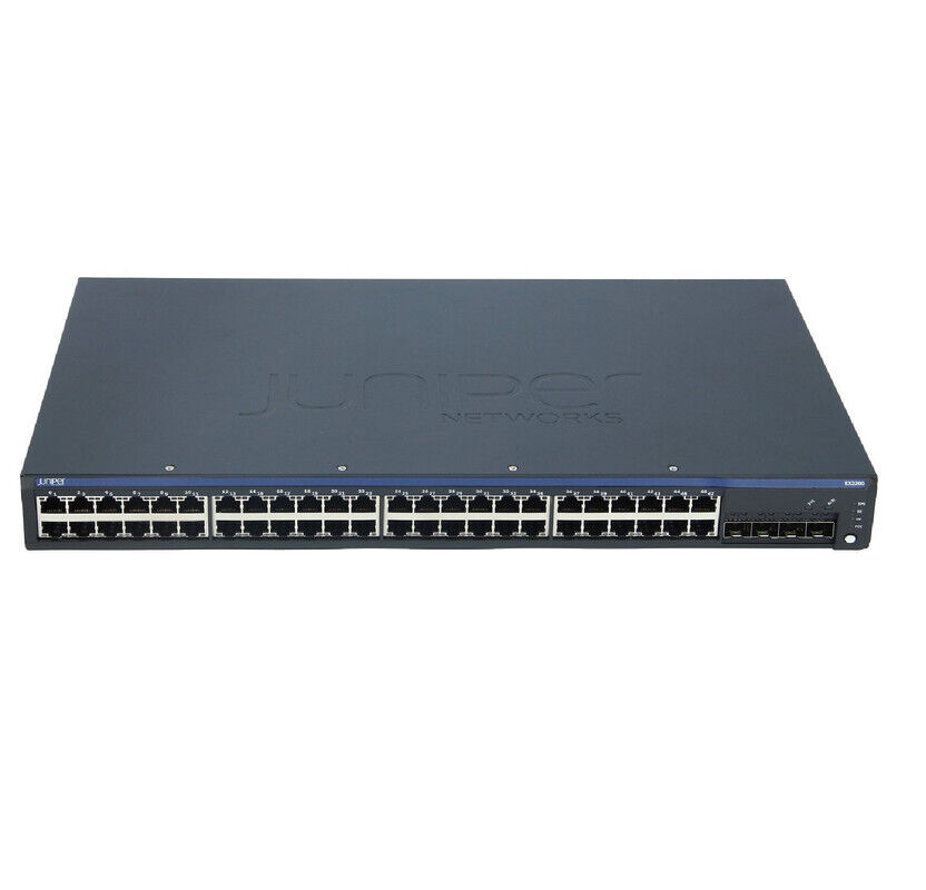 Juniper EX2200-48T-4G 48 Ports Manageable Layer 3 Switch 1 Year Warranty