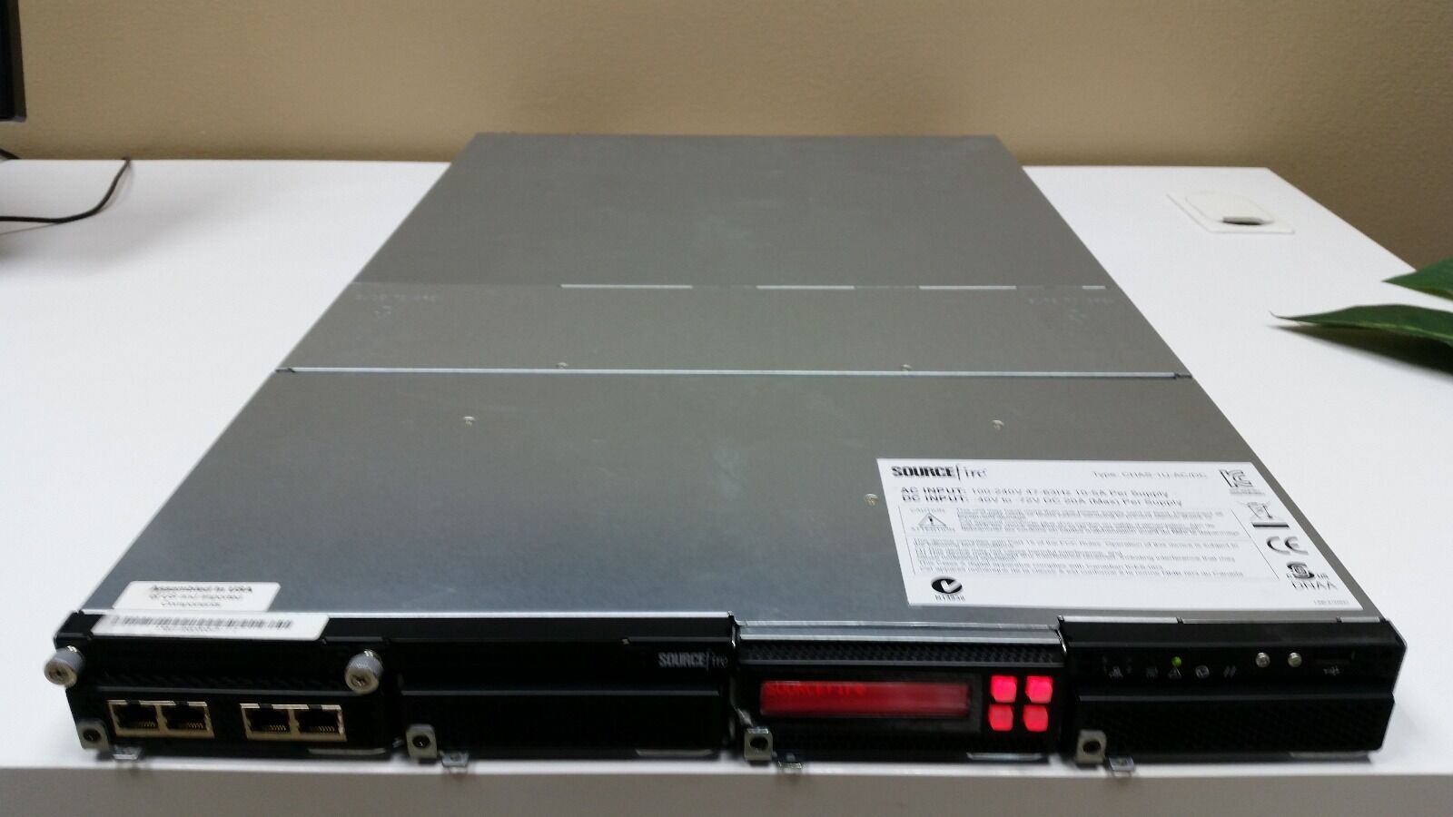 SOURCEFIRE 3D8120 IPS INTRUSION PREVENTION SYSTEM 4 PORT GB MODULE MSRP $65,488