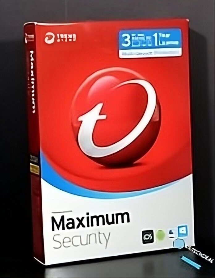 TREND MICRO MAXIMUM SECURITY 2024 key 3 DEVICES / 3 YEARS (Physically Mailed)
