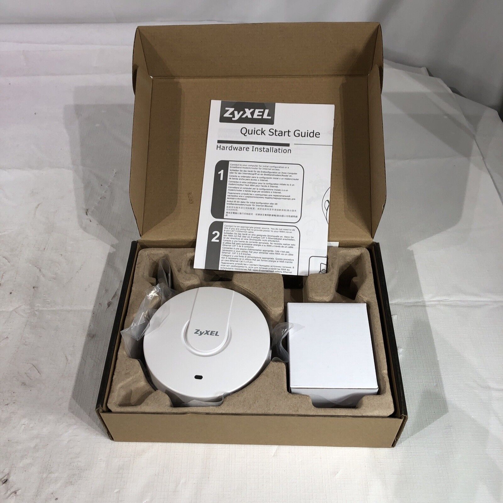 ZyXel NWA1123-NI, IEEE 802.11n 2.4/5GHz Wireless Access Point - New
