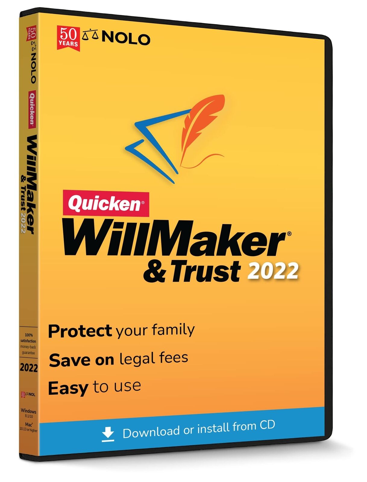 Quicken WillMaker and Trust Software 2022 By Nolo - Estate Planning Software ...