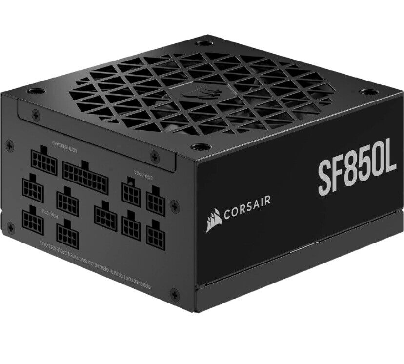 CORSAIR SF850L 850W Fully Modular Low-Noise SFX Power Supply - ATX 3.0 & PCIe...