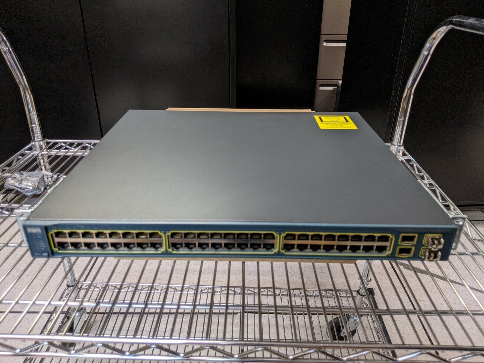 Used Cisco  Catalyst 3560G 48-Port PoE Switch (2x 1000Base-SX SFPs Included)