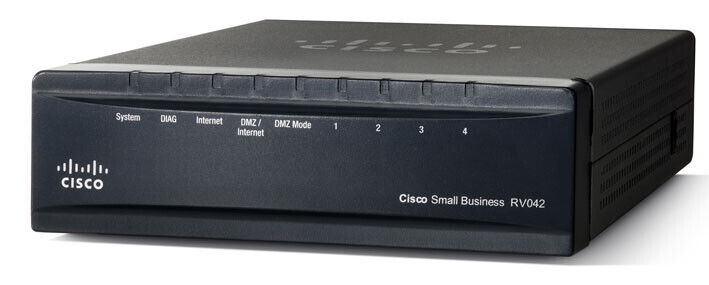 Cisco Small Business RV042 Dual WAN VPN Ethernet Router RV042-NA