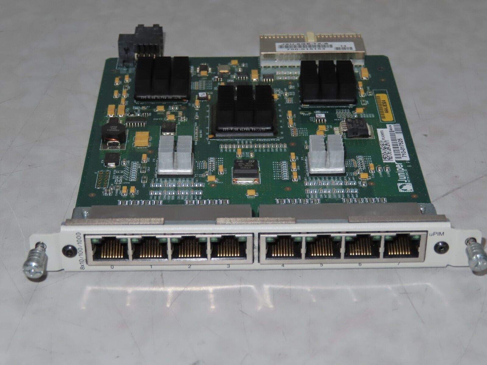 JUNIPER 8-Port Gigabit Ethernet 10/100/1000 Copper JXU-8GE-TX-S 710-017525