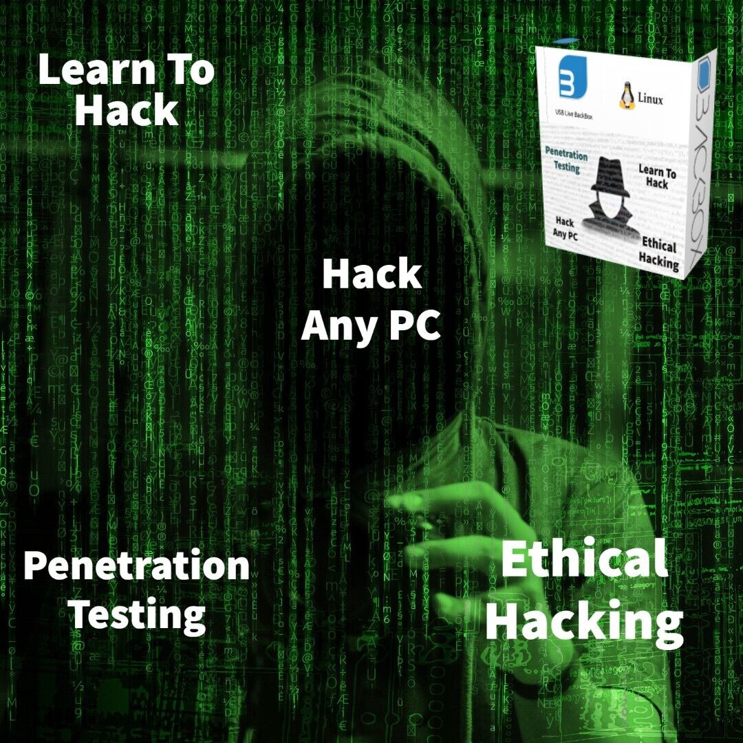 LEARN Ethical Hacking USB 32GB BOOTABLE INSTALL BACKBOX PENTRATION TESTING -16