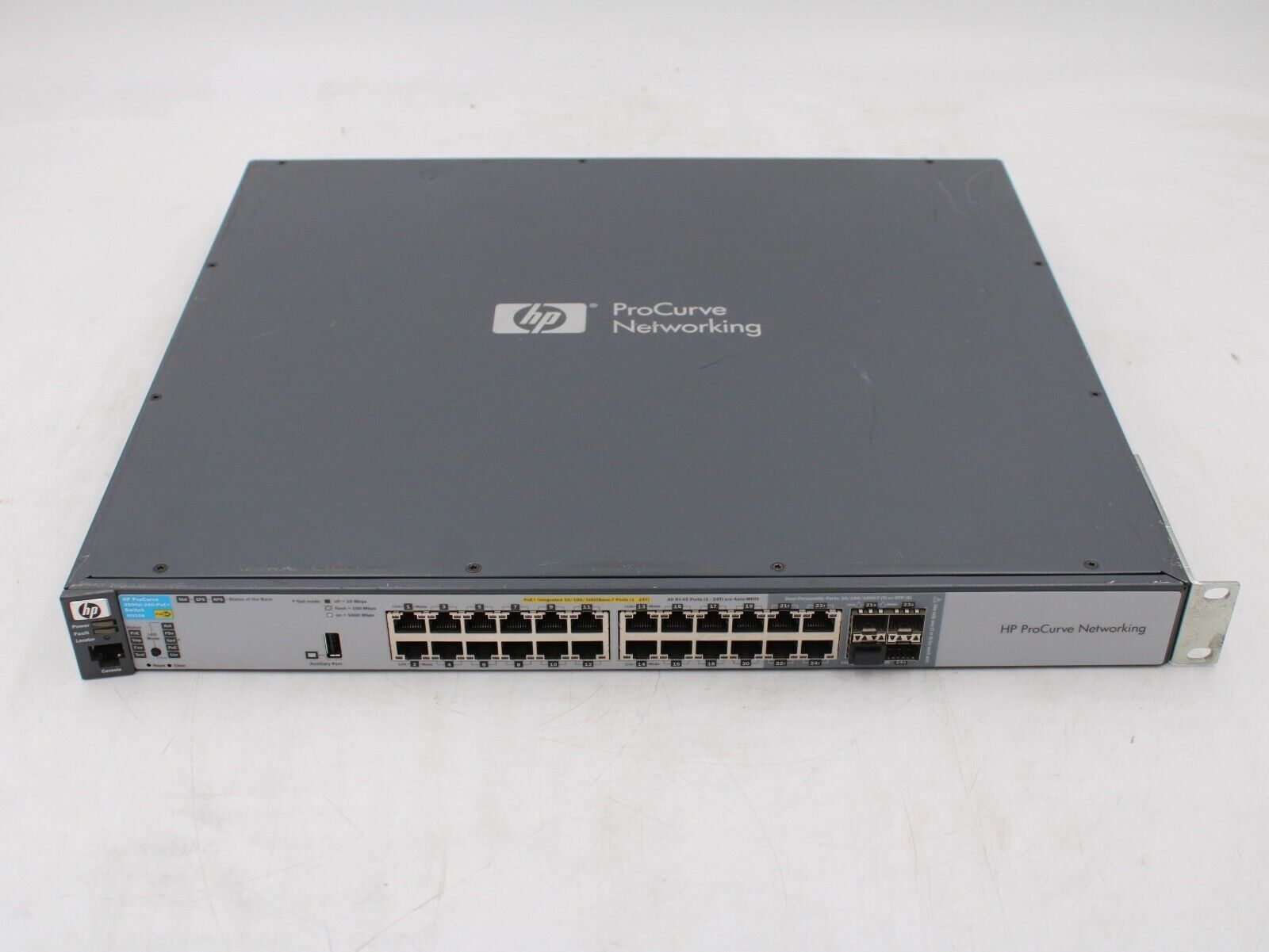 HP ProCurve 3500yl-24G-PoE+ 24 Port PoE Gigabit Ethernet Network Switch J9310A