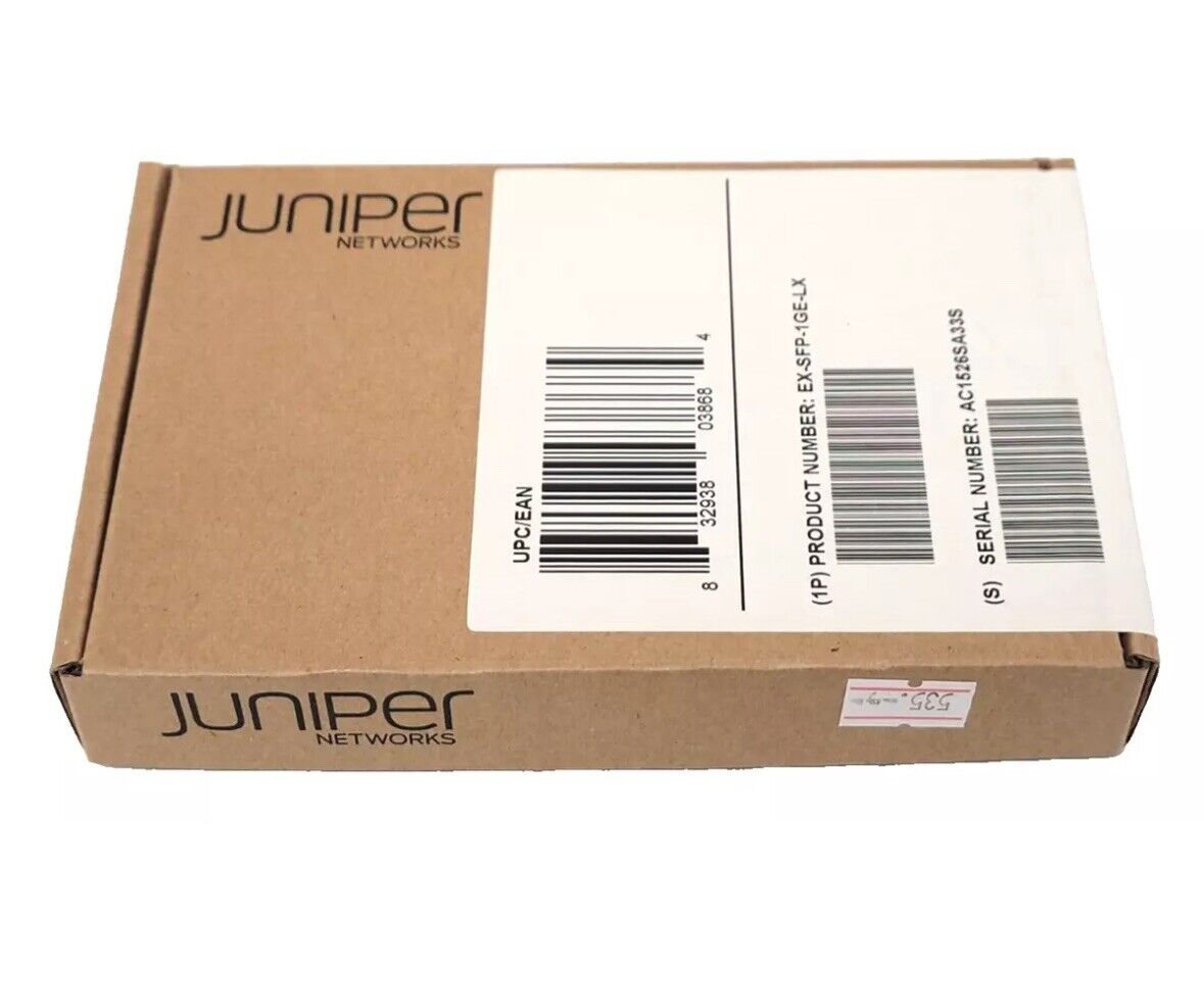Juniper Original EX-SFP-1GE-LX 1000Base-LX  EX4200 EX3200 740-011614 Optical SFP