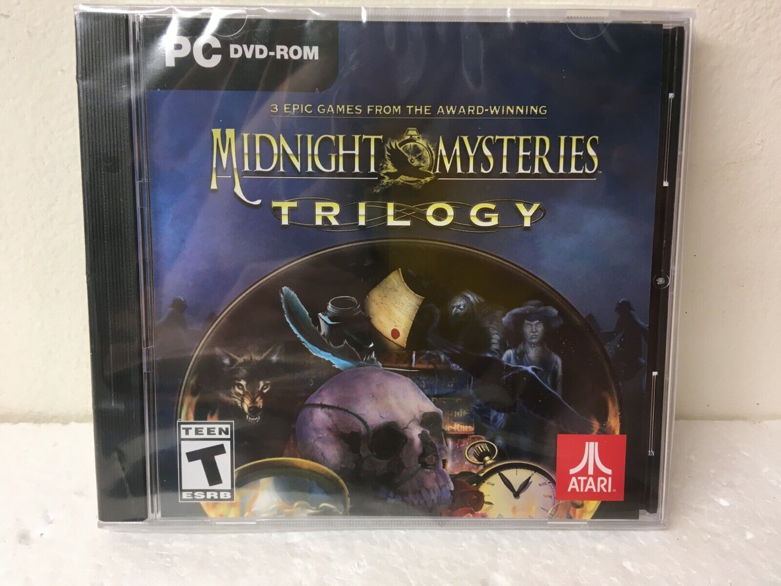 NEW Midnight Mysteries : Trilogy ATARI [PC DVD-ROM] 3 HIDDEN OBJECTS GAMES