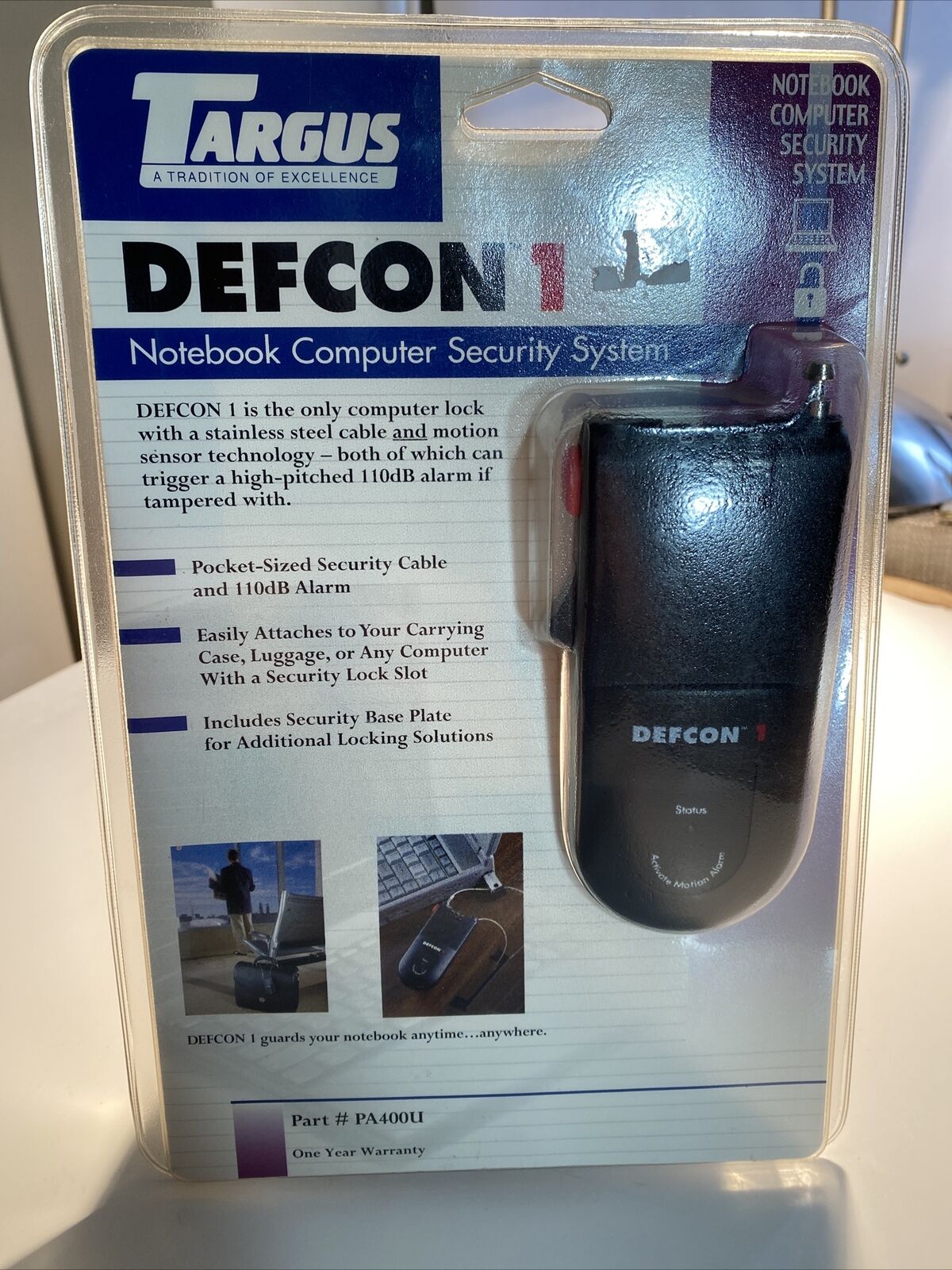 Targus Defcon Ultra Notebook Computer Security System - Sealed zan