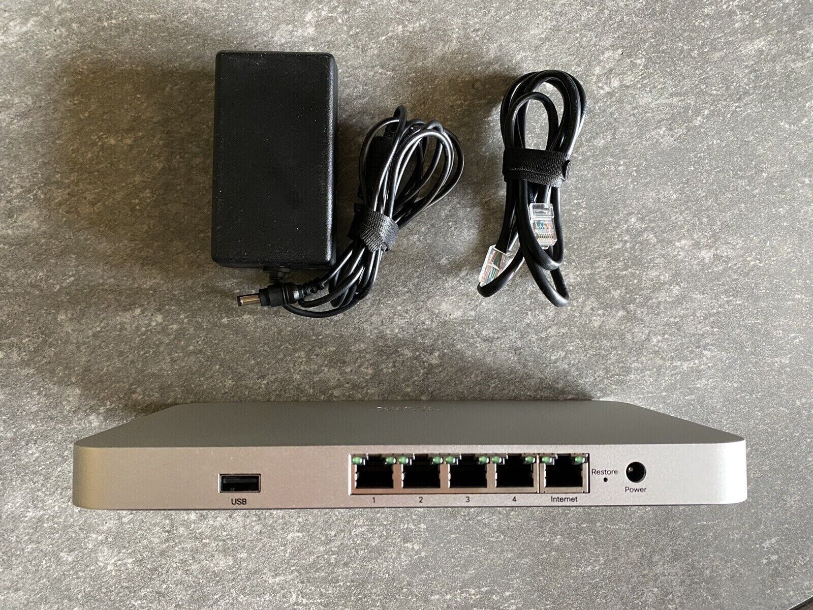 Cisco Meraki MX64-HW Cloud Managed Firewall Unclaimed w/ power supply