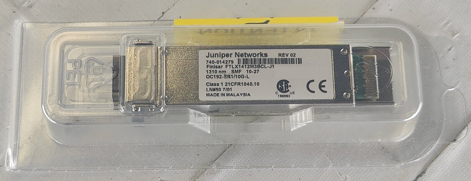 Juniper XFP-10G-L-OC192-SR1 740-014279 10G Transceiver Module Sealed IPU2AJRRTB
