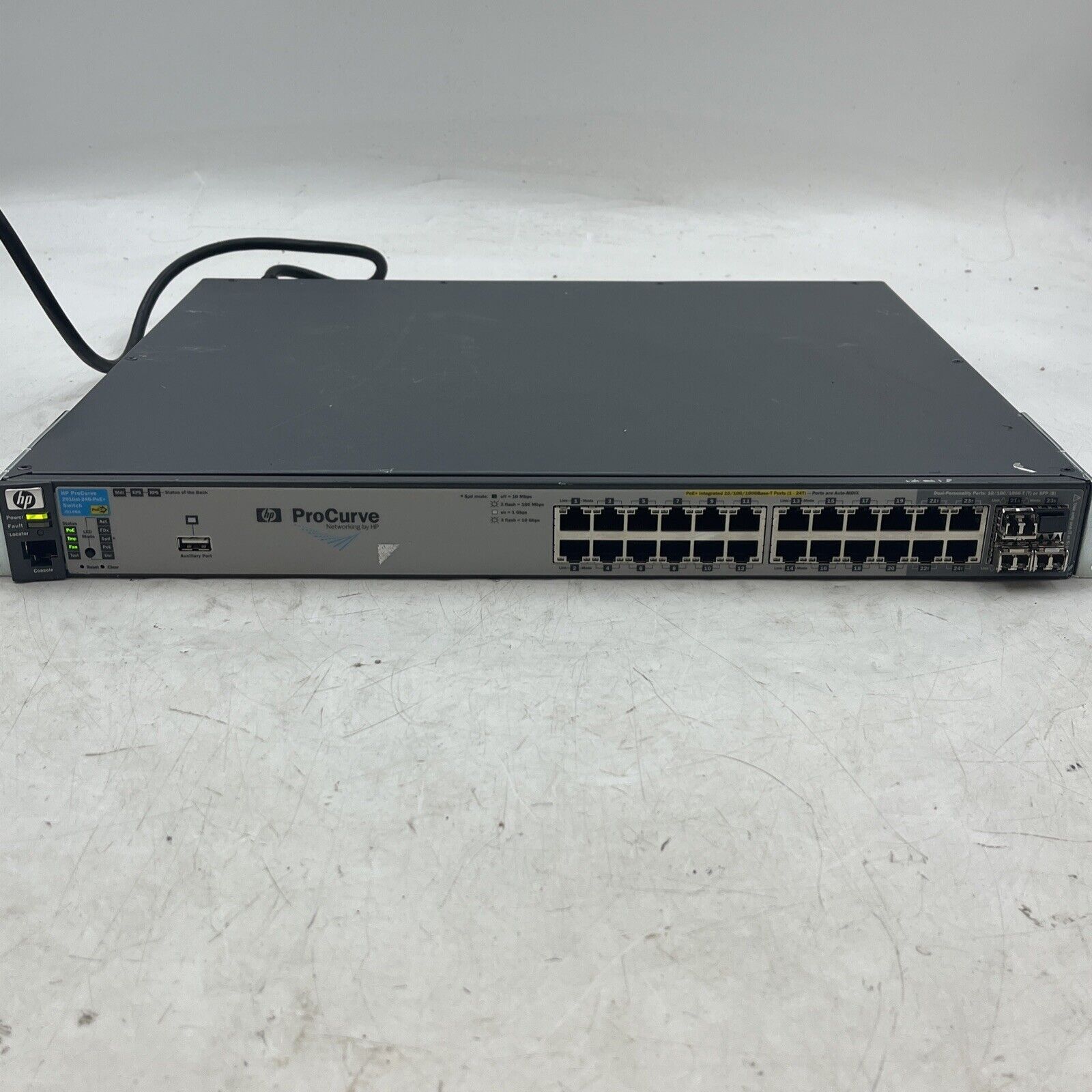 HP ProCurve 2910al-24G-PoE+ J9146A 24-Port PoE+ Ethernet Network Switch