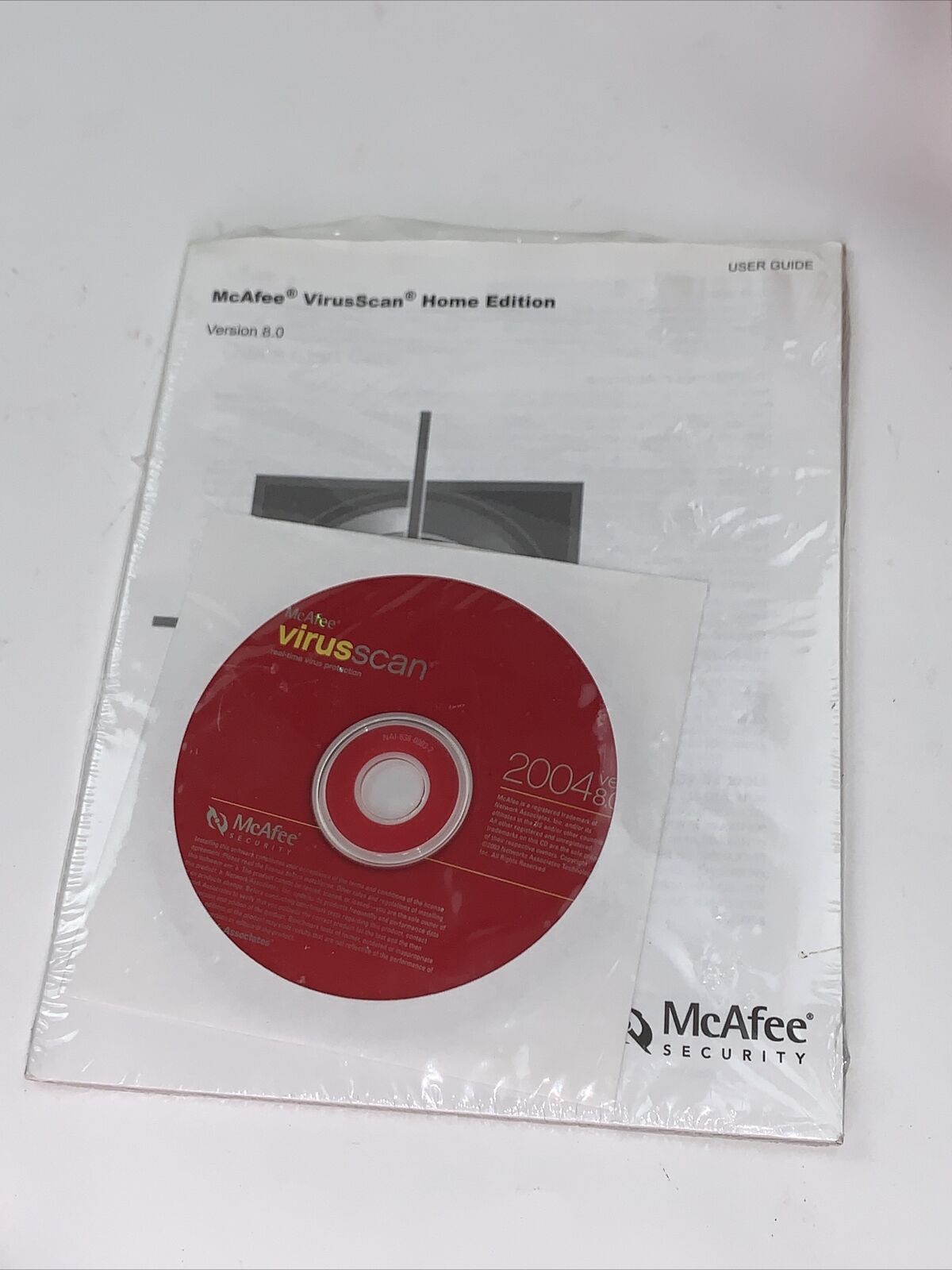 McAfee virus scan 2004 Version 8.0