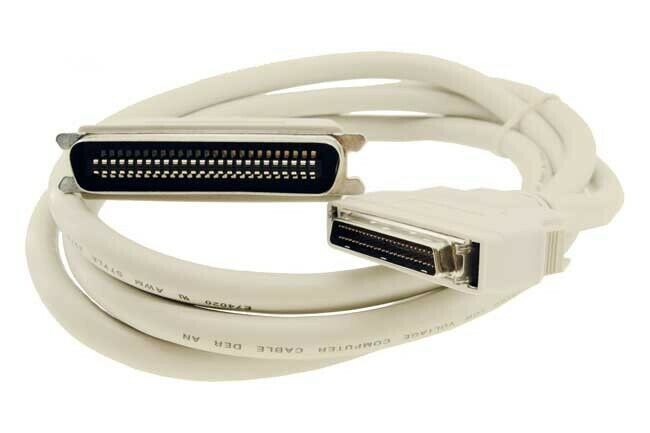 6FT Half Pitch DB50 Male to Centronic Male SCSI Cable (HPDB50M to CN50M)