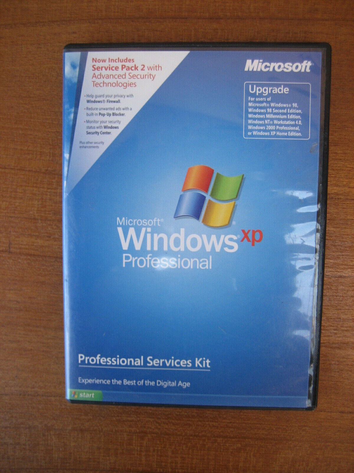 2002 Microsoft Windows Professional Services Kit Upgrade Only
