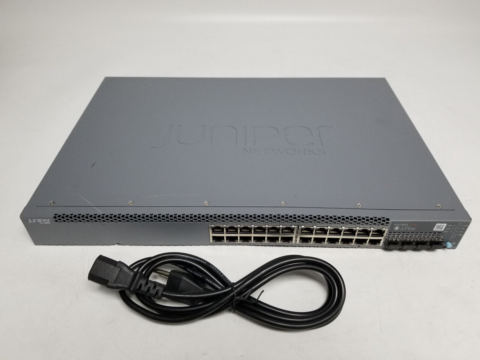 Juniper Networks EX2300-24P Ethernet 24-Port Switch, 4-Port SFP, PoE+