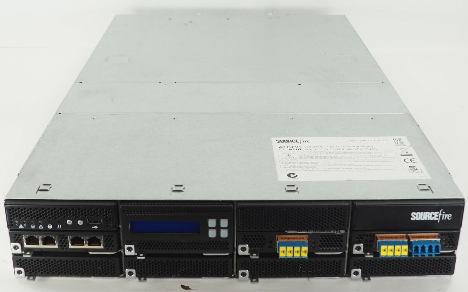 Cisco SourceFire 3D8250 CHAS-2U-AC/DC System Appliance 