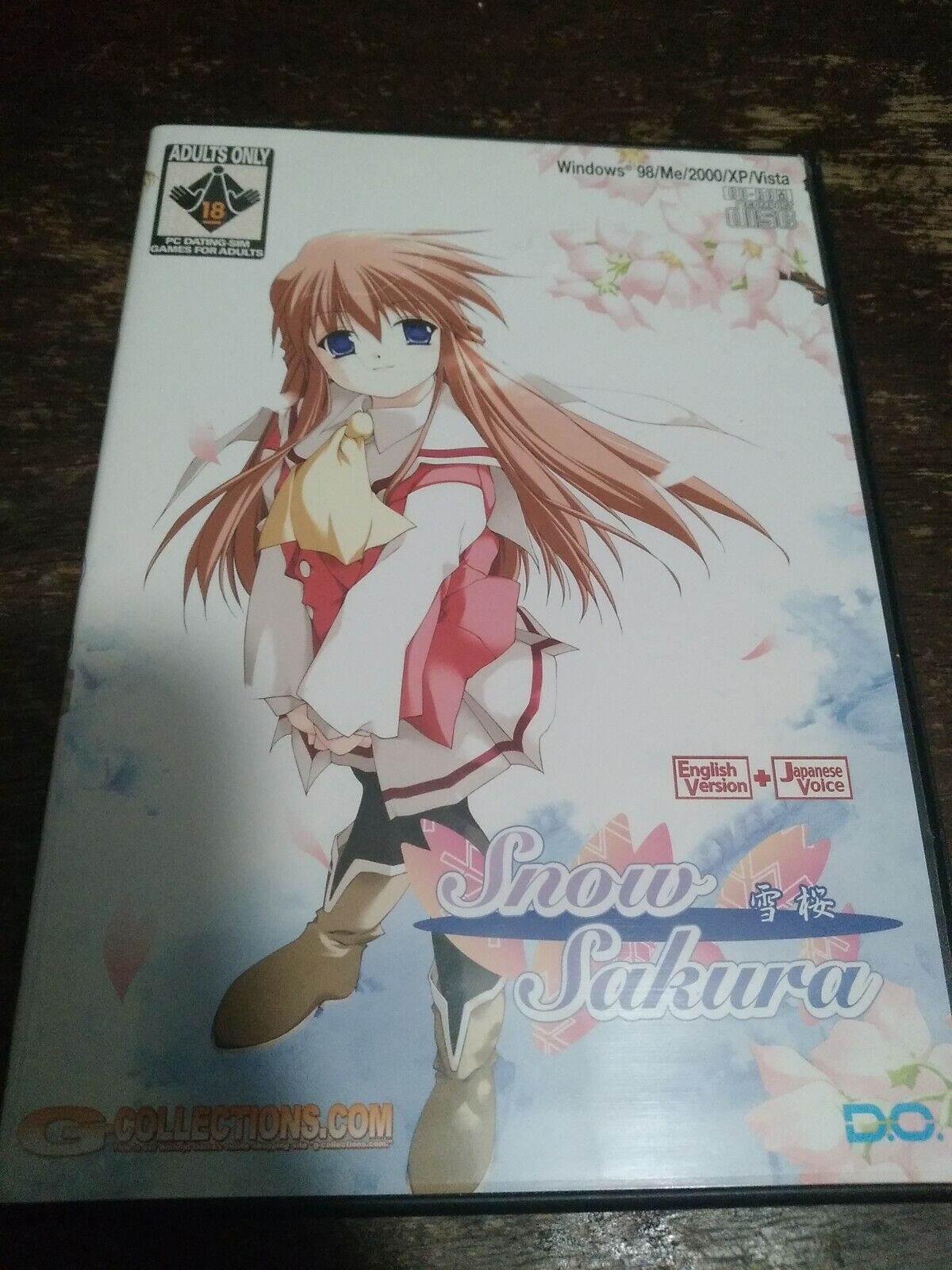Snow Sakura Game Anime Manga Adult Dating Sim Japanese Bishoujo RARE