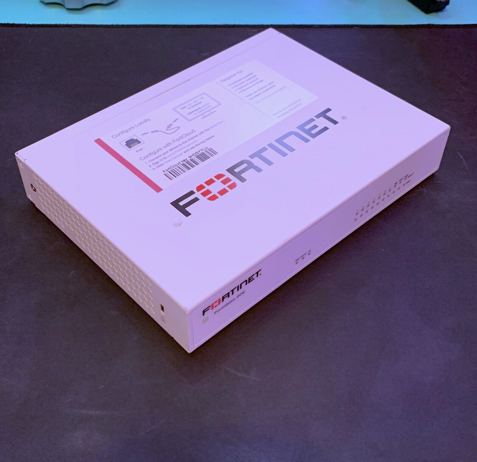Fortinet FortiGate 60E Network Security Firewall (Device only)