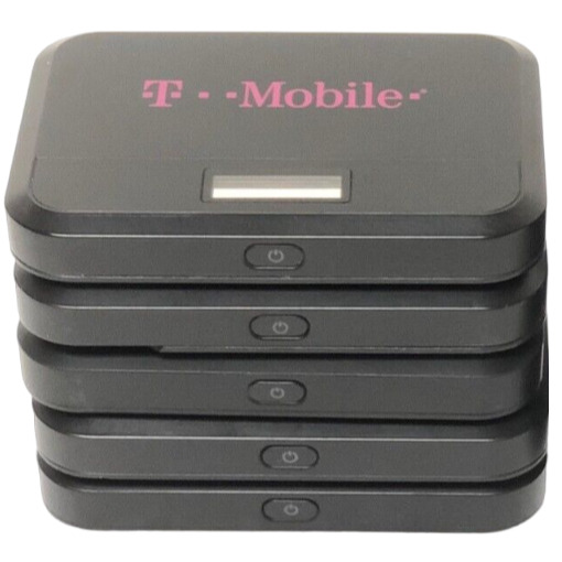 Lot of Franklin T9 - Black (T-Mobile) 4G LTE GSM Mobile WiFi Hotspot Modem