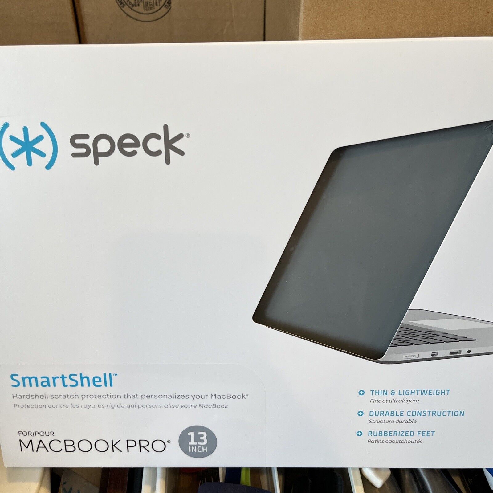 Speck SeeThru Case Macbook Pro 13 Inch Nickel Grey