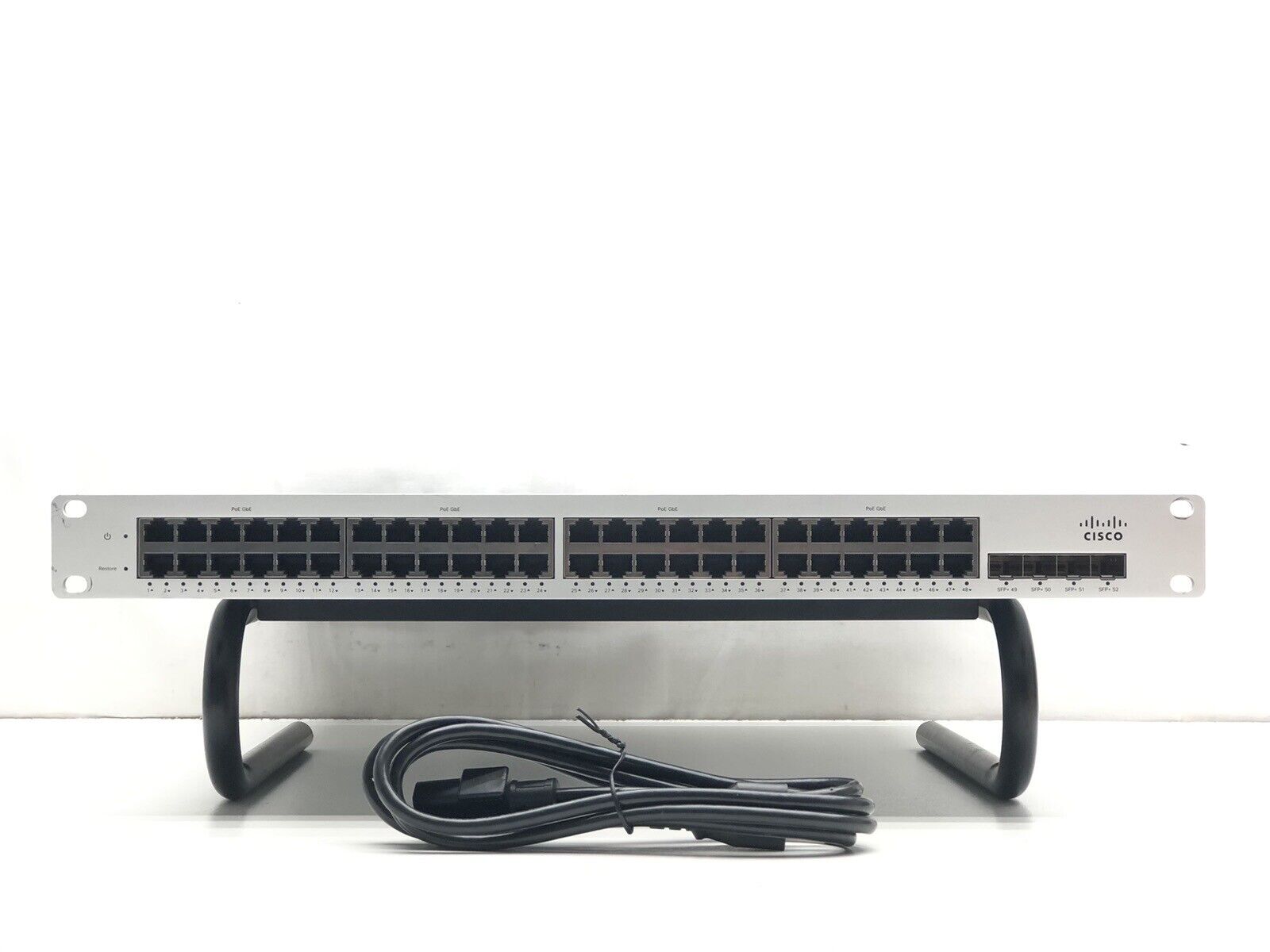 Cisco Meraki MS320-48FP 48 Port Switch with Dual PSU Unclaimed