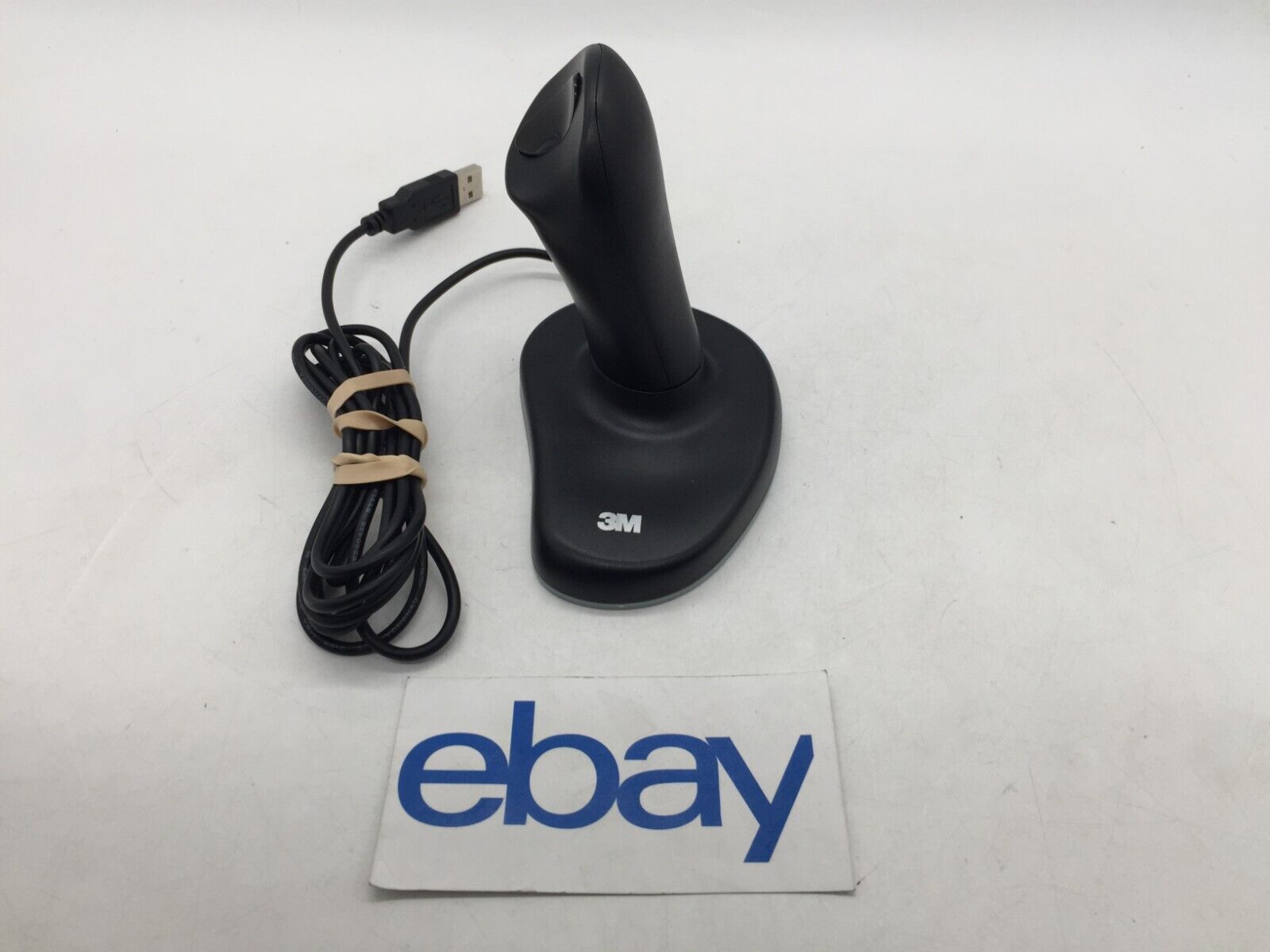 3M EM500GPS Ergonomic Optical USB Black Mouse Right Hand FREE S/H