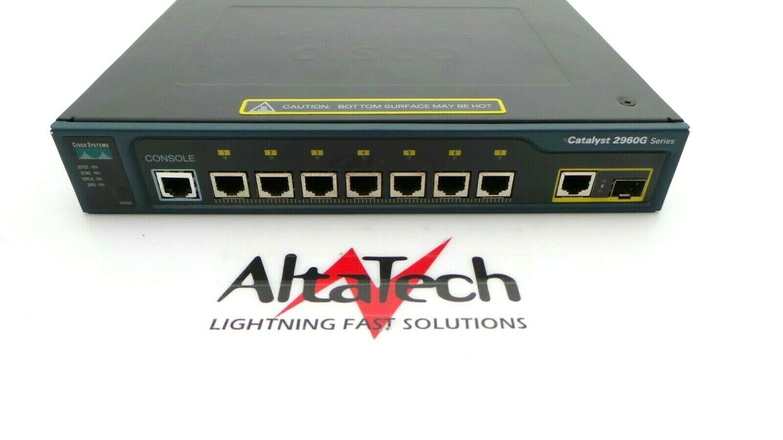 Cisco WS-C2960G-8TC-L Catalyst 2690G 8 Port 1GB SFP Network Switch