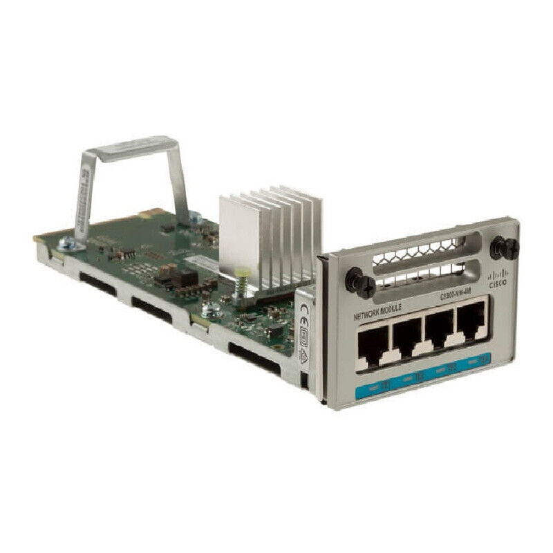 Cisco C9300-NM-4M Catalyst 9300 Plug-in Expansion Module 1 Year Warranty
