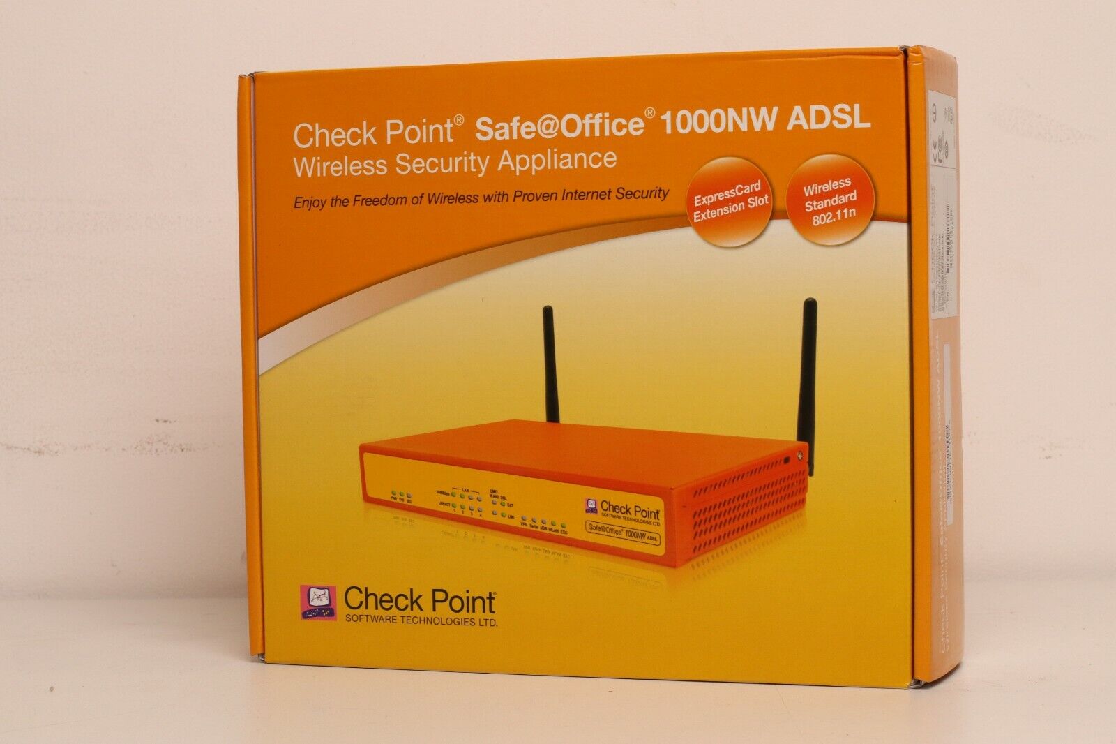 Check Point Firewall SBXNWDE-100-2 Wireless Gateway Router 1000NW ADSL