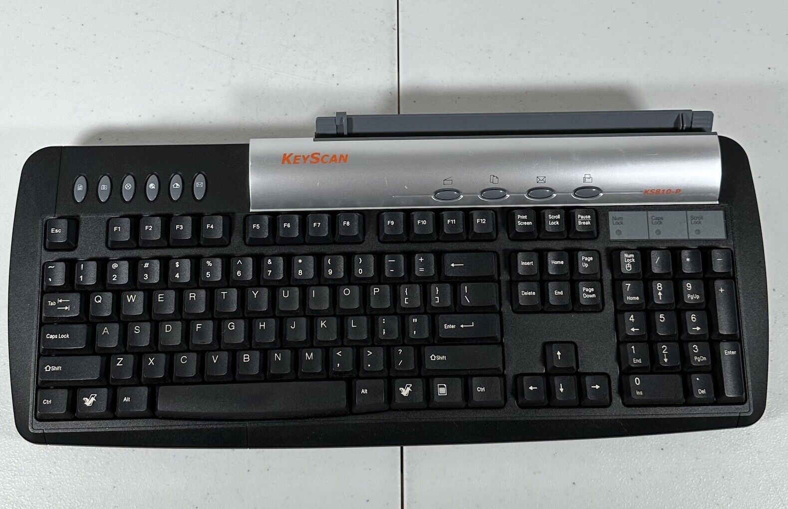 Keyscan KS810-P Keyboard Scanner USB Imaging Tested Works No Cables Included