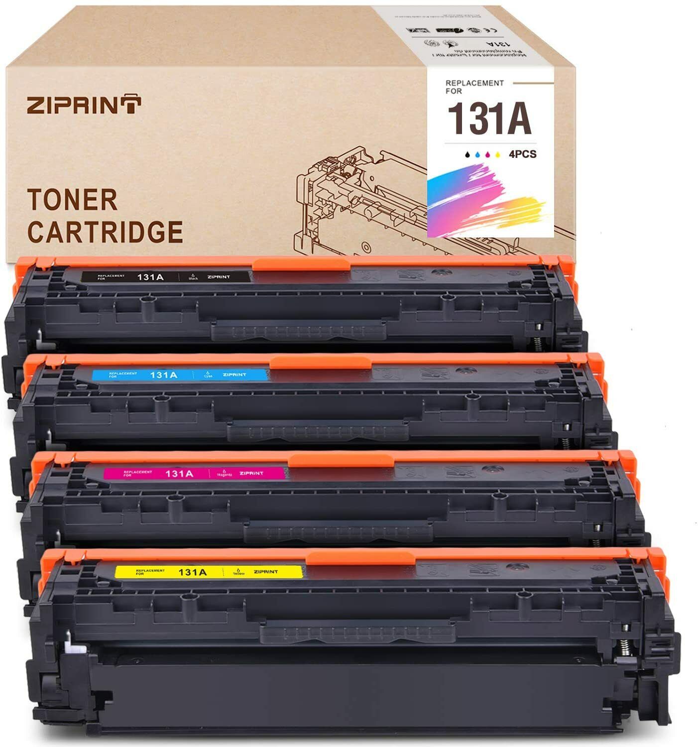 ZIPRINT Remanufactured Toner Cartridge Replacement for HP 131A