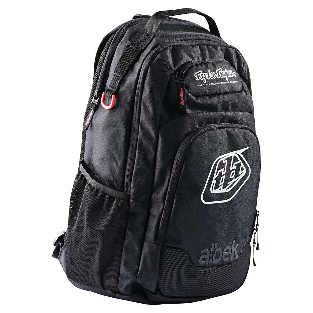 Troy Lee Designs Whitebridge Edition Backpack, Black Back pack, TLD Bag, OSFA