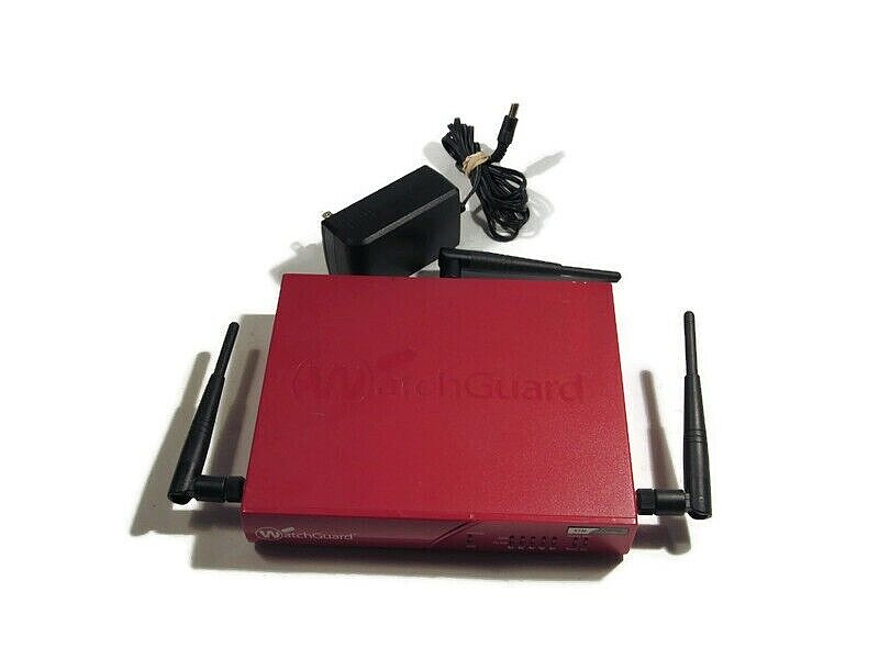 Watchguard XTM 2 Series Red Firewall Model FS1E5W With Power Adapter
